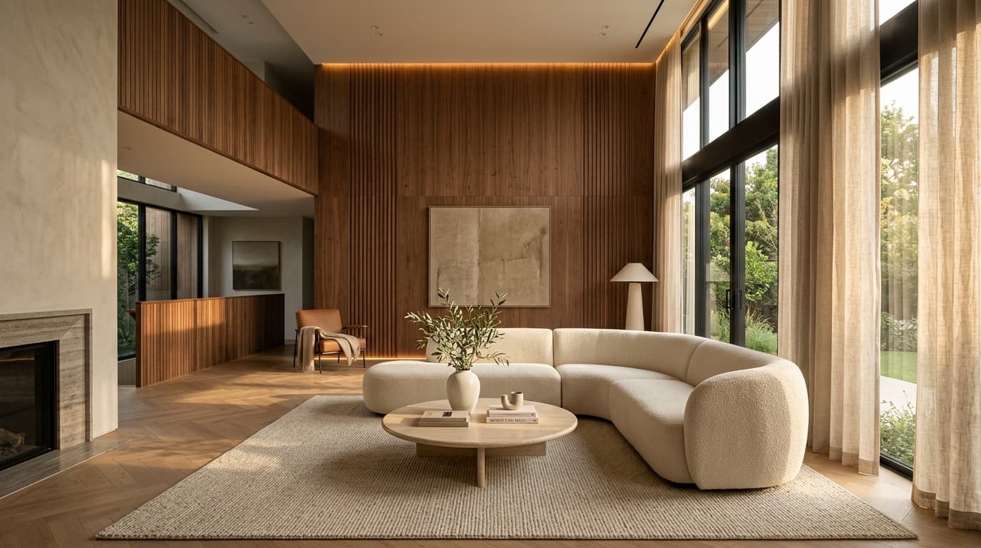 Console Table Styled in Living Room Setting