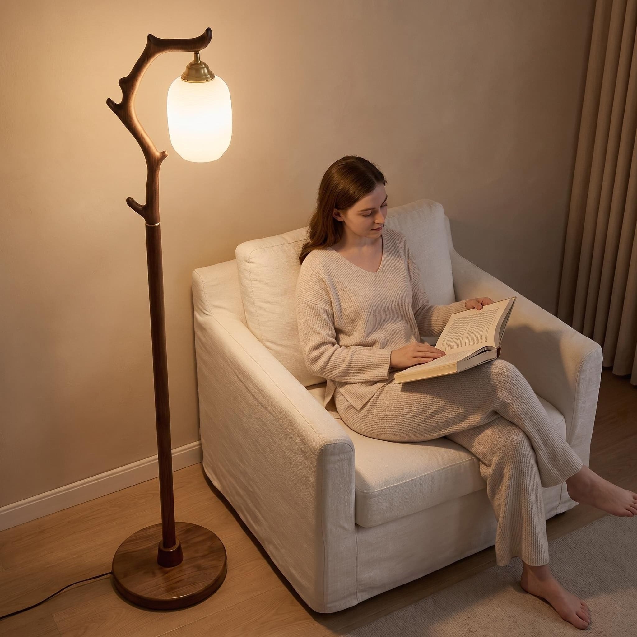 Opal Frosted Blown Glass Globe Diffusing Warm 360-Degree Glare-Free Light