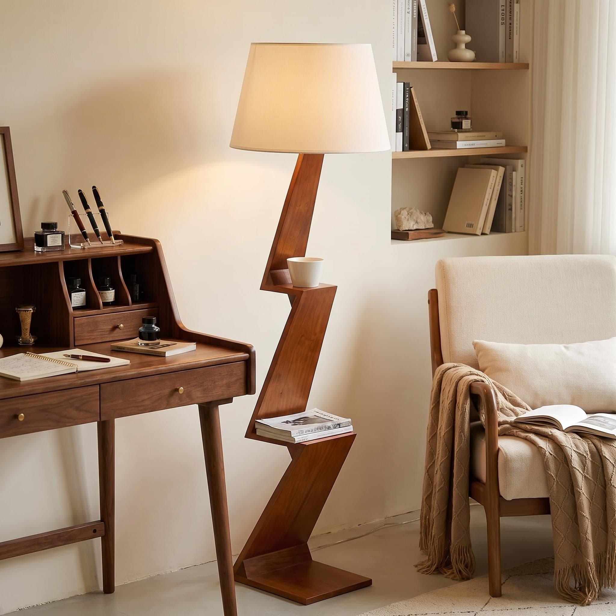 Weighted Solid Wood Base Plinth and Concealed Wiring Channel