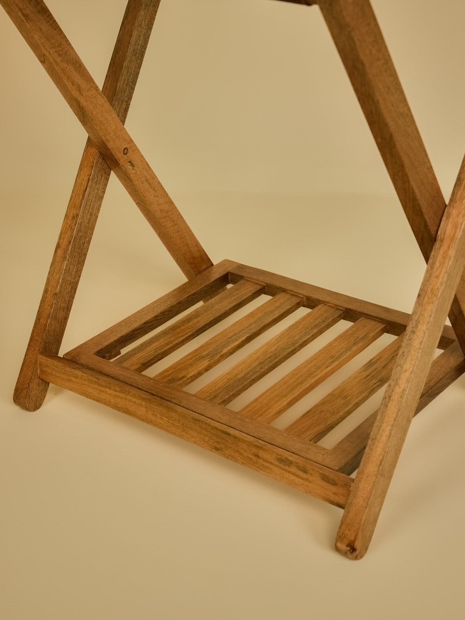 Detail of Smooth Rounded Timber Edges and Natural Grain Rings