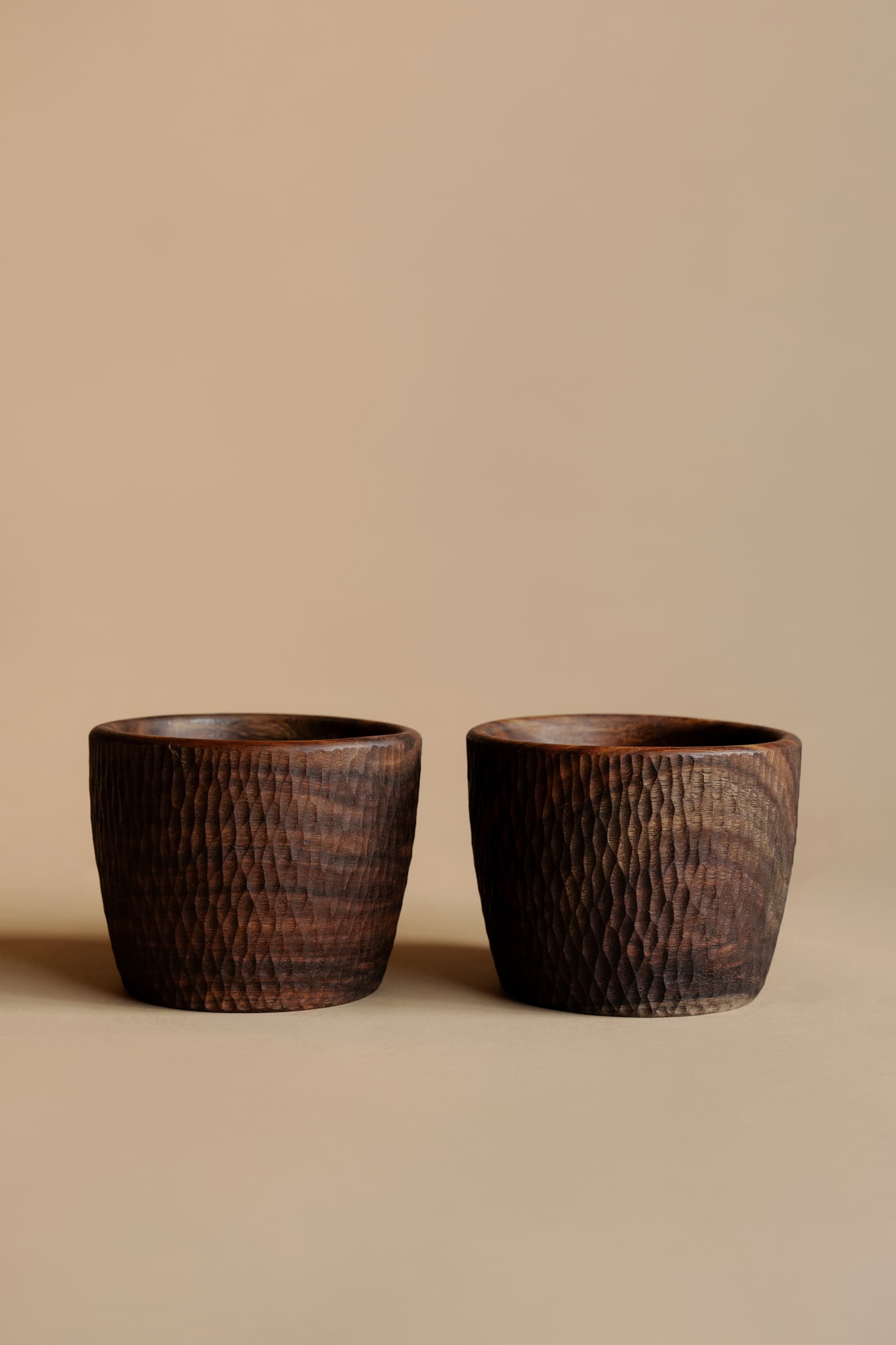 Nibble Hand-Carved Sheesham Tapas & Snack Bowl - Studio View