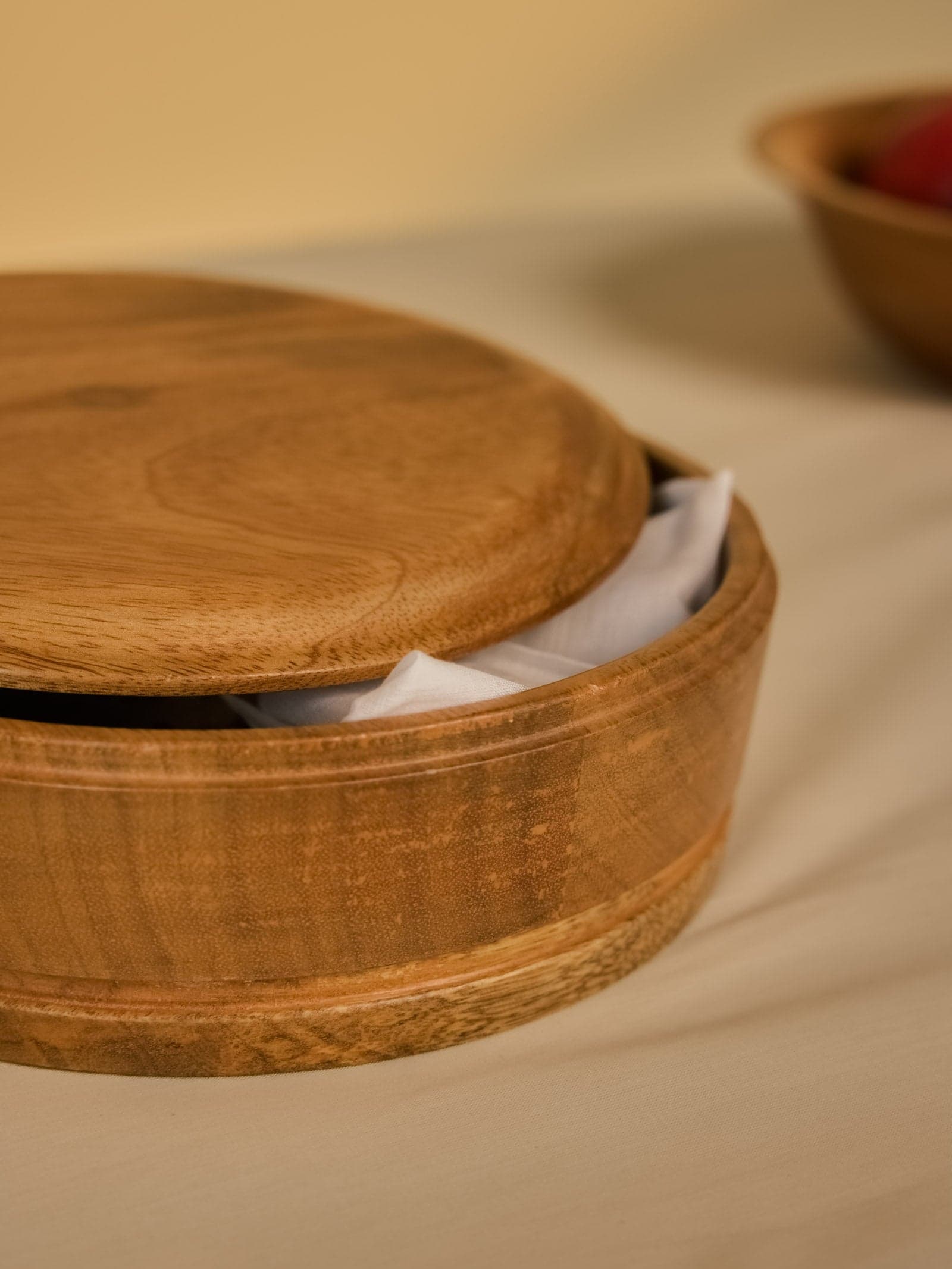 Artisan Wood Lathe Turning Texture and Smooth Finish