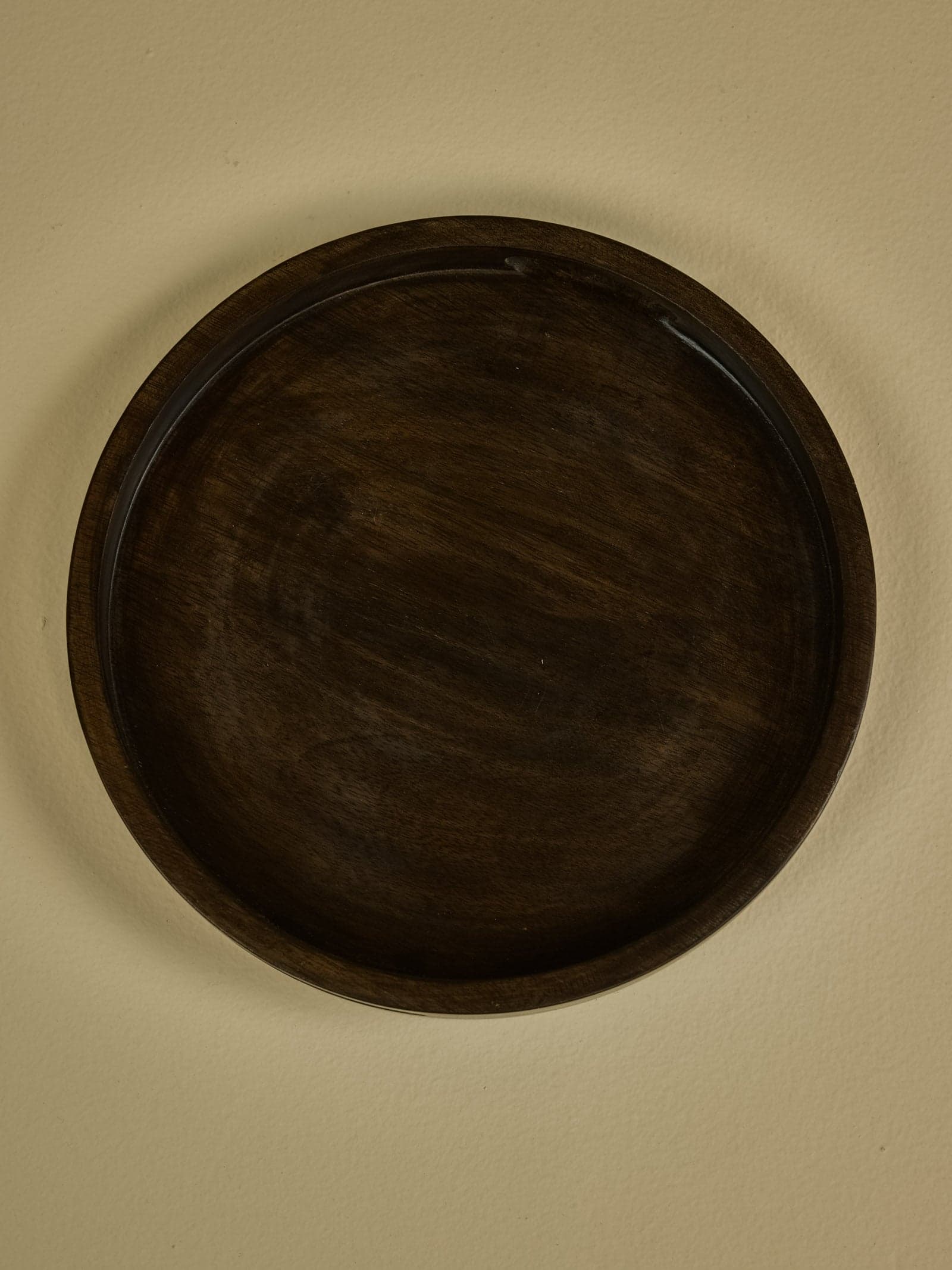 Artisan Round Tray Styled with Tableware and Dining Setting