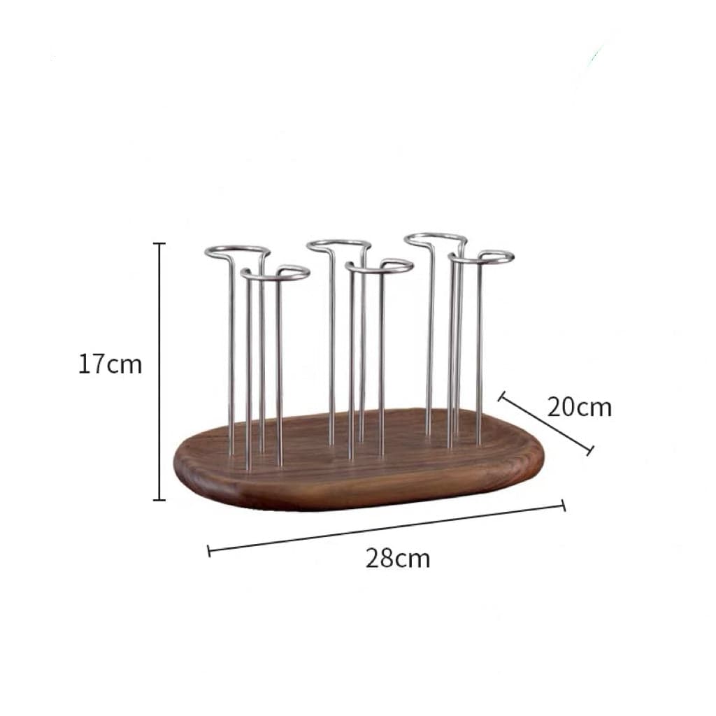 Angle Elevation with Ceramic Mug Inverted for Natural Airflow Drainage