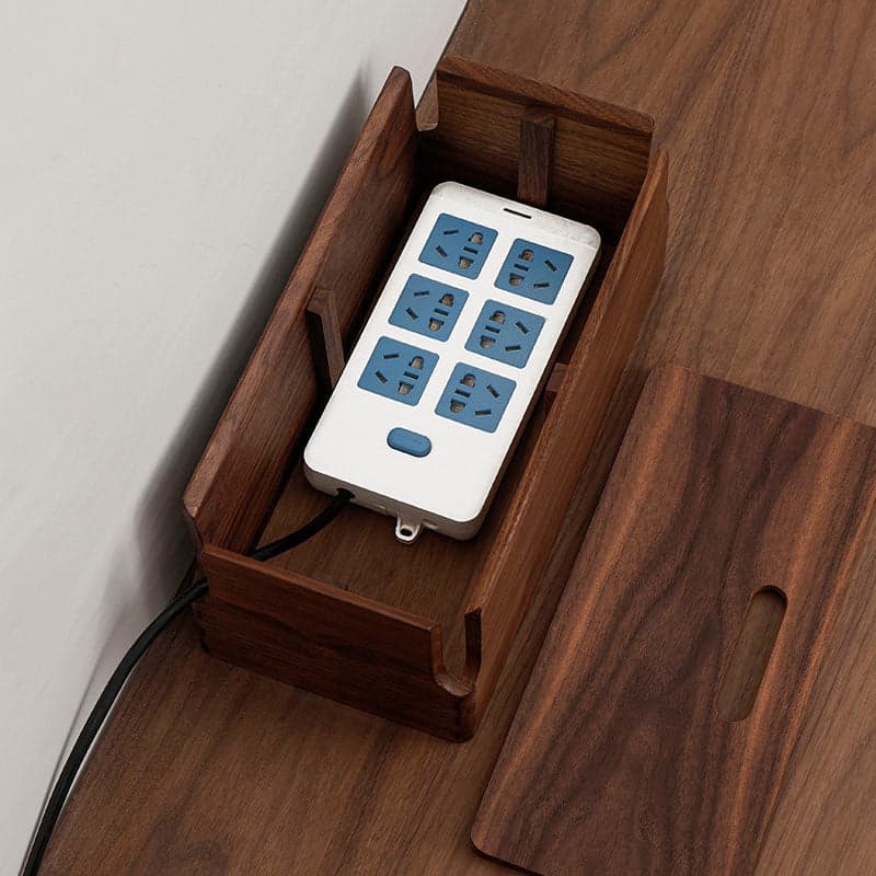 Top View with Phone and Tablet Charging Cables Routed