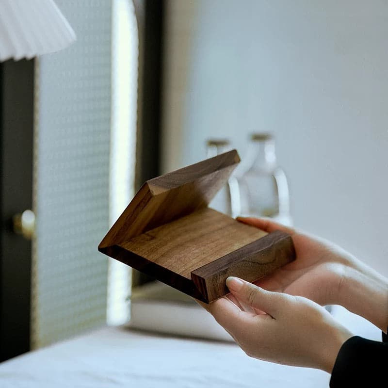 Music Album Display Stand on Shelf Styling